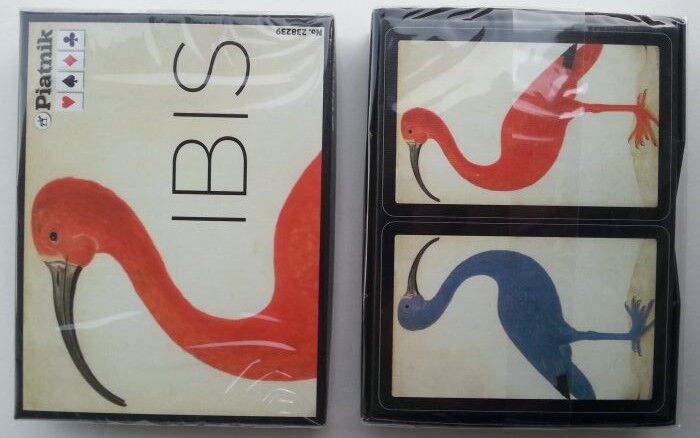 Луксозни Карти за игра Piatnik® – Ibis Birds Art - Image 2